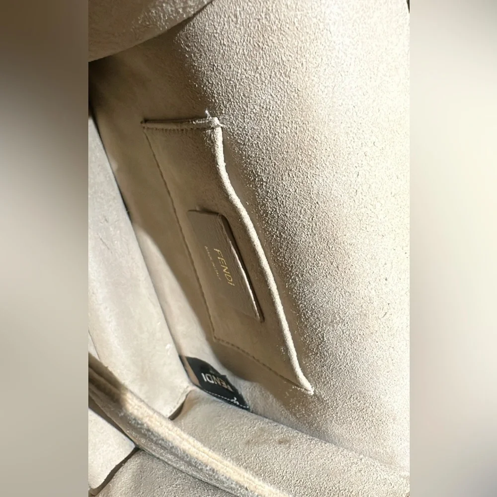 Fendi Kan U Shoulder Bag Zucca Embossed✨ - Picture 13 of 16